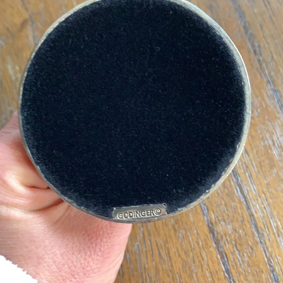 Pair Godinger Ornate Silver Plated Taper Candlestick Holders - Picture 7 of 11